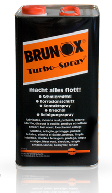 Brunox Turbo-Spray 5 liter med sprayflaske